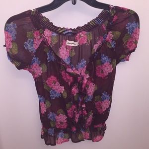 Floral Abercrombie Top